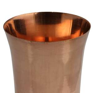 Elegante vaso de cobre puro de 14 Oz y 16 oz, vasos de vidrio de uso diario - Product Image 5