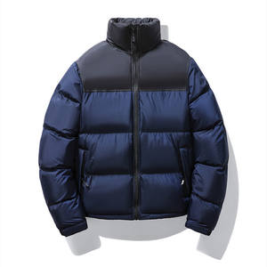 แจ็คเก็ตพัฟเฟอร์แฟชั่นแบบครอปสำหรับผู้ชาย รุ่นใหม่ ปี 2025 ขายส่งจากโรงงาน รับทำโลโก้ตามสั่ง เสื้อโค้ทฤดูหนาว คอตั้ง ลายตัวอักษร - Product Image 5