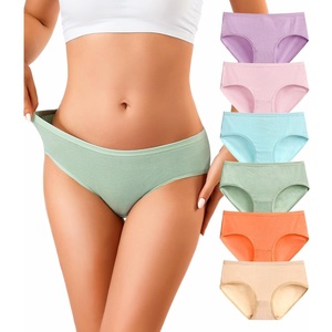 Chất Lượng Cao Cotton Của Phụ Nữ Thấp Tăng Hàng Ngày Dệt Kim Mặc Bikini Quần Thoáng Khí Thân Thiện Với Môi Thoải Mái Tối Cao Hoàn Hảo Phù Hợp Tất Cả Các Ngày - Product Image 6