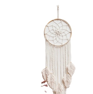 Mur en macramé suspendu à la main, arbre de vie en rotin fait à la main pour chambre à coucher, attrape-rêves Boho, cadeau de fête des mères - Product Image 1