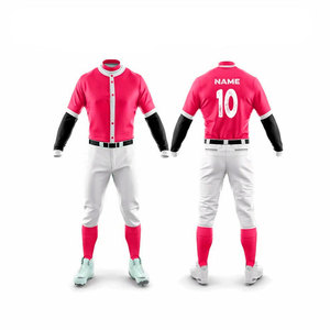 2025 nuevo uniforme de béisbol ligero y cómodo precio razonable uniforme de béisbol para adultos - Product Image 4