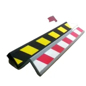 Factory Yellow Strip Good Quality PU Material Wall Corner Protect Parking Wall Protection Wholesale Reflective Right Angle