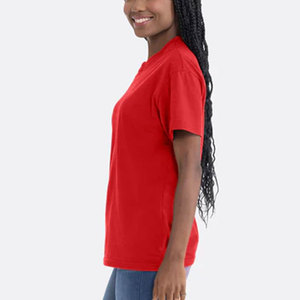 Camisetas de Cuello Redondo para Hombre, Corte Holgado, Clásicas, de Algodón Peinado, Tejido Jersey Fino - Product Image 2
