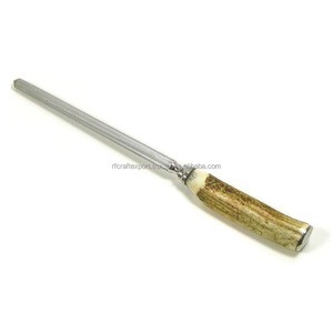 Best Quality Stainless Steel Cutlery Set for Home Hotel Kitchen Restaurant Use Best Quality Cheese Set With Horn Handle - Product Image 1