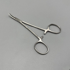 Forma curva hecha a mano buena venta logotipo personalizado hacer propios fórceps quirúrgicos de acero por instrumentos quirúrgicos SUAVE - Product Image 4