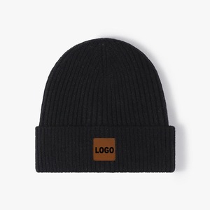 Mono Riders Unisex Cuffed Knit Ski Hat Soft Breathable <b>Winter</b> <b>Cap</b> Custom Logo Stylish Striped Beanie Outdoor Activities Cycling - Product Image 1