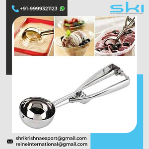 Best Quality Round Shape Stainless Steel <b>Ice</b> <b>Cream</b> Scoop Sustainable Design for Home Restaurant Use Direct From Manufacturer - Product Image 4