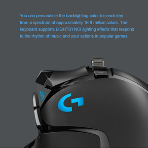Chuột chơi game có dây <span class=keywords><strong>Logitech</strong></span> G502 Hero chính hãng tiện dụng thuận tay phải với phong cách chống nước - Product Image 2