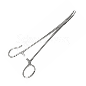 Pinzas Schnidt Ligeramente Curvadas de 7 y 12 Pulgadas, Anillo Abierto, Instrumento Quirúrgico de Acero Inoxidable para Control - Product Image 2