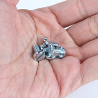 Vis à tête cylindrique fendue en acier au carbone de grade 2 UNC UNF, vis de machine zinguées ASME B18.6.3