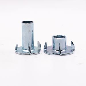 Prix de gros Conception à double filetage Écrous à double filetage en acier et aluminium Stabilité maximale Inserts filetés pour la construction automobile - Product Image 1