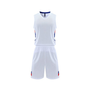 Uniforme de baloncesto de nuevo diseño personalizado de la mejor calidad 100% poliéster transpirable e impreso deportes uniforme de alta calidad - Product Image 3