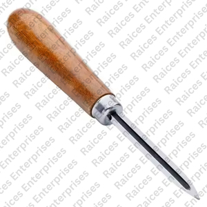 เครื่องมือซ่อมแซมเครื่องประดับแบบตรงและโค้งด้ามไม้ขูดแบบสามเหลี่ยม - Product Image 3