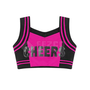 Les uniformes confortables de danse ont fait le tissu mou de polyester pour les uniformes supérieurs de danse de représentation - Product Image 4