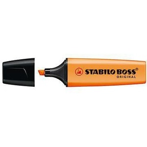 Surligneur STABILO BOSS Original à pointe biseautée 2-5 mm, orange - Product Image 1