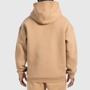 Sweat-shirt unisexe personnalisé en molleton épais en coton écologique 280g pour homme, coupe classique, logo - Product Image 5