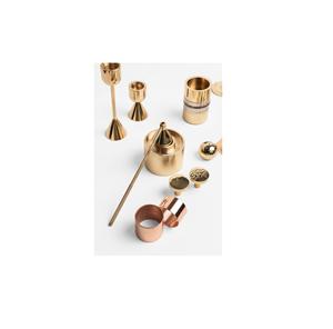 กรรไกรตัดเทียนโลหะทองเหลืองอุปกรณ์ตกแต่งเทียนดีไซน์พรีเมี่ยม - Product Image 1