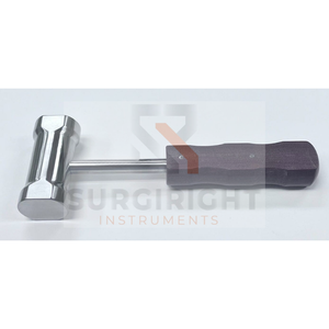 Surgiright MALLET TUFNOL HANDLE 9 Cabeza grande 40mm 2lbs (900g 32oz) Manual CE ISO Aprobado Instrumentos ortopédicos - Product Image 1