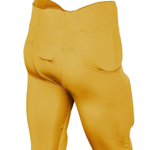 Prix bas, pantalon de football personnalisé imprimé intégral, style short de football américain avec protections, matériau polyester bon marché, OEM - Product Image 2