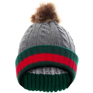 Wholesale Jacquard <b>Wool</b> <b>Beanie</b> Caps for Adults High-Quality Winter Hats with Custom Logo Colorful & Stylish Knit Caps - Product Image 5