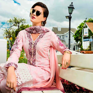 ชุดสูทผ้าฝ้ายปักลายกึ่งสำเร็จรูป Tawakkal Fashion Expedition - 4139 - Product Image 1