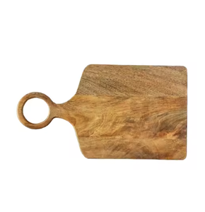 Vente chaude Écologique Réversible Ronde Planche À Découper En Bois À Découper Planches De Service pour Ustensiles De Cuisine - Product Image 2