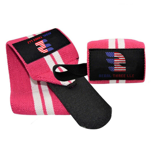 สายรัดข้อมือสำหรับเล่นฟิตเนสพร้อมที่รัดข้อมือยกน้ำหนักด้วยนิ้วหัวแม่มือสายรัดออกกำลังกายสำหรับงานหนัก - Product Image 4