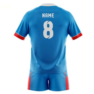 Concevez Votre Propre Logo Demi Manches Rugby Uniforme Vente Chaude Confortable Unisexe Rugby Uniforme - Product Image 4
