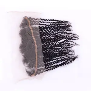 100% Human No Animal Hair Frontal and Closure Cuticle Aligned Virgin Brazilian 12 grade Body Wave Water Wave Natural Straight