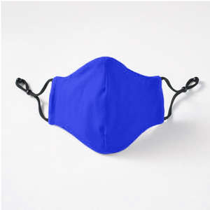 Masque Polyester 2 Couches Spandex Lavable Visage Bleu Masques En Nylon Blanc 100 Couleur Coton Masque Tissu Blanc Personnalisé Uni - Product Image 1