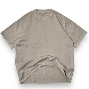 เสื้อยืดโอเวอร์ไซส์ผู้ชาย คอกลม ทรงหลวม สไตล์สตรีทแวร์ ผ้าคอตตอนหนานุ่ม แขนสั้น ลำลอง - Product Image 2
