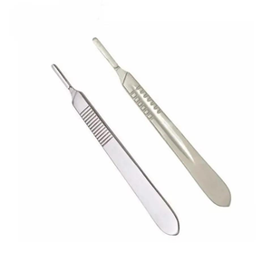 เครื่องมือแพทย์พรีเมียม BSZ SURGICO ออกแบบตามหลักสรีรศาสตร์ ผลิตจากสแตนเลส หมายเลข ด้ามมีดผ่าตัดแบบถอดได้ 3/4/7  ใช้พลังงานด้วยมือ ขนาด 129 มม. - Product Image 1