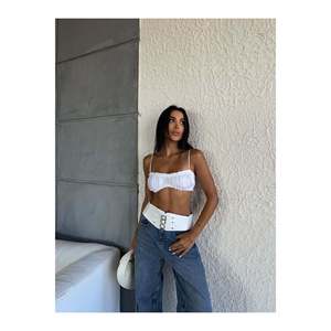 Three-Buckle Elastic Women's Belt, <b>Jacket</b> Belt, Shirt Belt, Dress Belt - WHITE-<b>SILVER</b> - Product Image 6