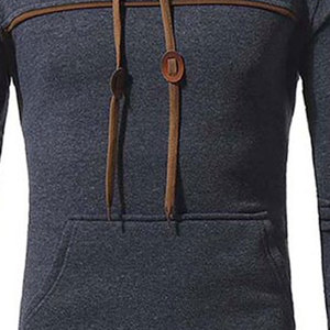 Sweat à capuche d'hiver pour homme le plus vendu, avec logo personnalisé, 100 % polyester/coton, motif écossais, polaire respirant, grandes tailles - Product Image 6