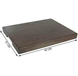 Gran oferta, tabla de cortar de madera maciza de haya personalizada con mango de Metal, bloque de corte de cocina de carnicero en línea - Product Image 3