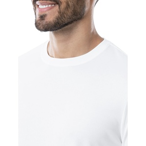 Super Offre Spéciale blanc hommes surdimensionné t-shirt poids lourd à manches courtes t-shirt pour hommes goutte épaule col rond surdimensionné t-shirts - Product Image 3