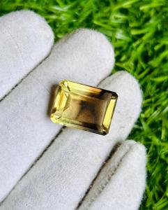 พลอยอัญมณีเจียระไนแบบมรกต18.05แร่ควอตซ์ธรรมชาติธรรมชาติสีพร้อมส่ง - Product Image 5