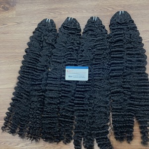 Pour Genius Weft Super Double Trame Remy Hair Steam Burmese Curl & Vietnamese Curl No Synthetic No Tangle - Product Image 3