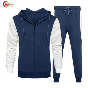 Chándales ligeros cómodos para hombres, ropa para correr, cremallera, 100% poliéster, chándales para hombres - Product Image 2