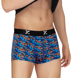 IntelliSoft Antimicrobial Shuffle Micro Modal Premium Printed Trunk Underwear For Men from Indian Supplier