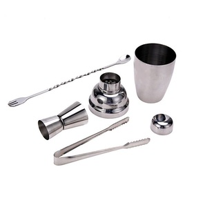Hand Finished <b>Bar</b> Tools Set Steel Cocktail Shaker Metal Unique Design Handmade <b>Drink</b> Mixing Cocktail Shaker Set - Product Image 1