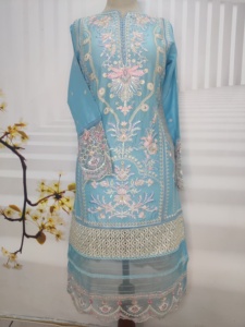 Femmes Shalwar Kameez avec des couleurs et des tailles personnalisées Produits tendance Impression Design Robe décontractée pour femmes - Product Image 6