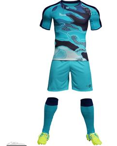 Conjunto de Camiseta de Fútbol Transpirable de Secado Rápido, Pantalones Cortos Deportivos con Estampado de Club, Camiseta de Fútbol Personalizada Edición Jugador - Product Image 1