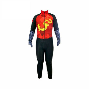 Ropa de esquí personalizada, ropa transpirable para hombre, traje de esquí de diseño sólido, traje de patinaje de velocidad personalizado - Product Image 6