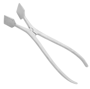 Épandeur de plâtre Henning | Enduit Hennig pour enlèvement de fonte 28cm équipement orthopédique allemand en acier inoxydable à prise facile - Product Image 5