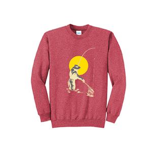 Sudadera con capucha de lana de manga larga con cuello redondo bordado con logotipo impreso personalizado Ropa de calle de invierno para hombre Tallas 2XL 6XL disponibles - Product Image 5