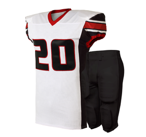 Nouveau modèle de vêtements de football américain à impression par sublimation, uniforme de maillot de football américain respirant de grande taille - Product Image 5