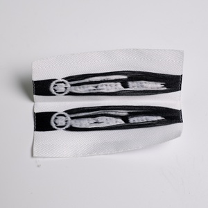 Etiquetas tejidas de primera calidad para ropa, etiquetas de algodón personalizadas con logotipo de marca para etiquetado de prendas y bolsos - Product Image 4