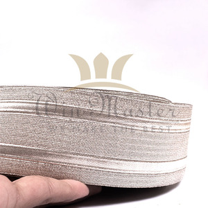 Tresse royale OEM/dentelle fil d'argent | Dentelle de tresse d'uniforme de cérémonie à bas prix à vendre - Product Image 6