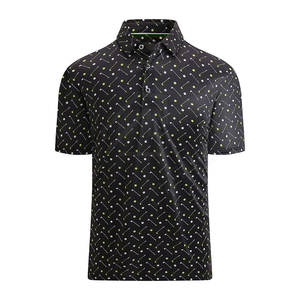 Camisa Polo Informal de Ajuste Relajado A LA Moda para Hombre, Tejido de Punto Liso Fácil de Ajustar, Proveedor Directo - Product Image 1